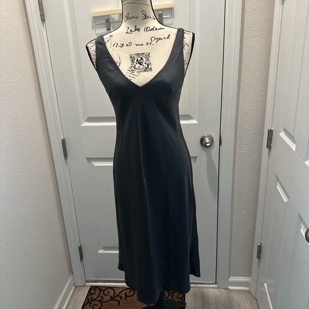 Victoria’s Secret Classic Dark Gray Slip Dress